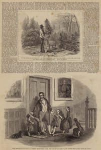 Illustrations for The Little Fir Tree by Edward Duncan